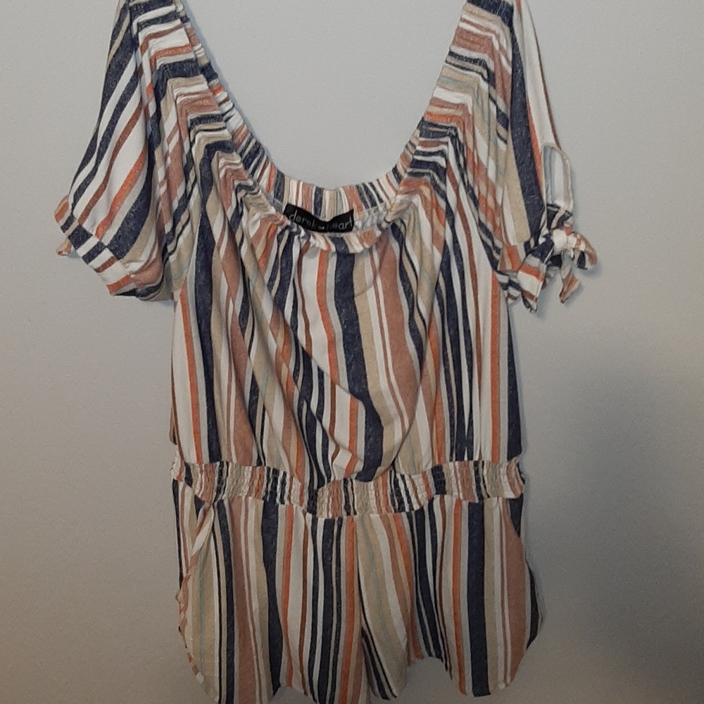 Off the shoulder romper